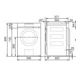V-Zug AdoraWash V4000 8.0公斤 1600轉 前置式洗衣機 (右手把)